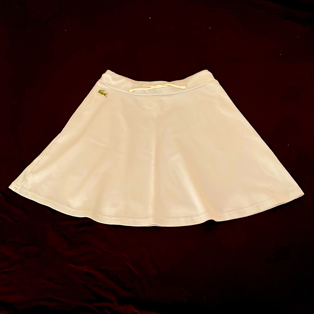 LACOSTE Light Blue Pique Skirt